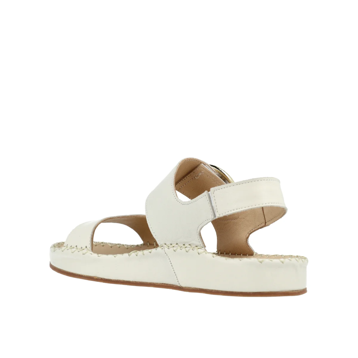 SANDAŁY LA STRADA 01101 CREMA - obrazek 7