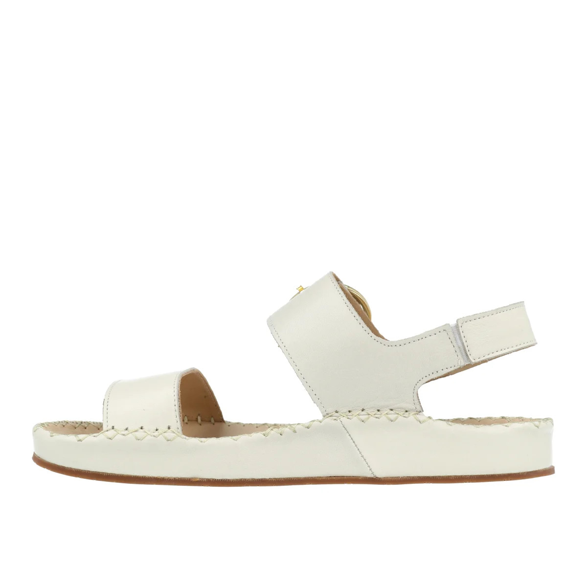 SANDAŁY LA STRADA 01101 CREMA - obrazek 6