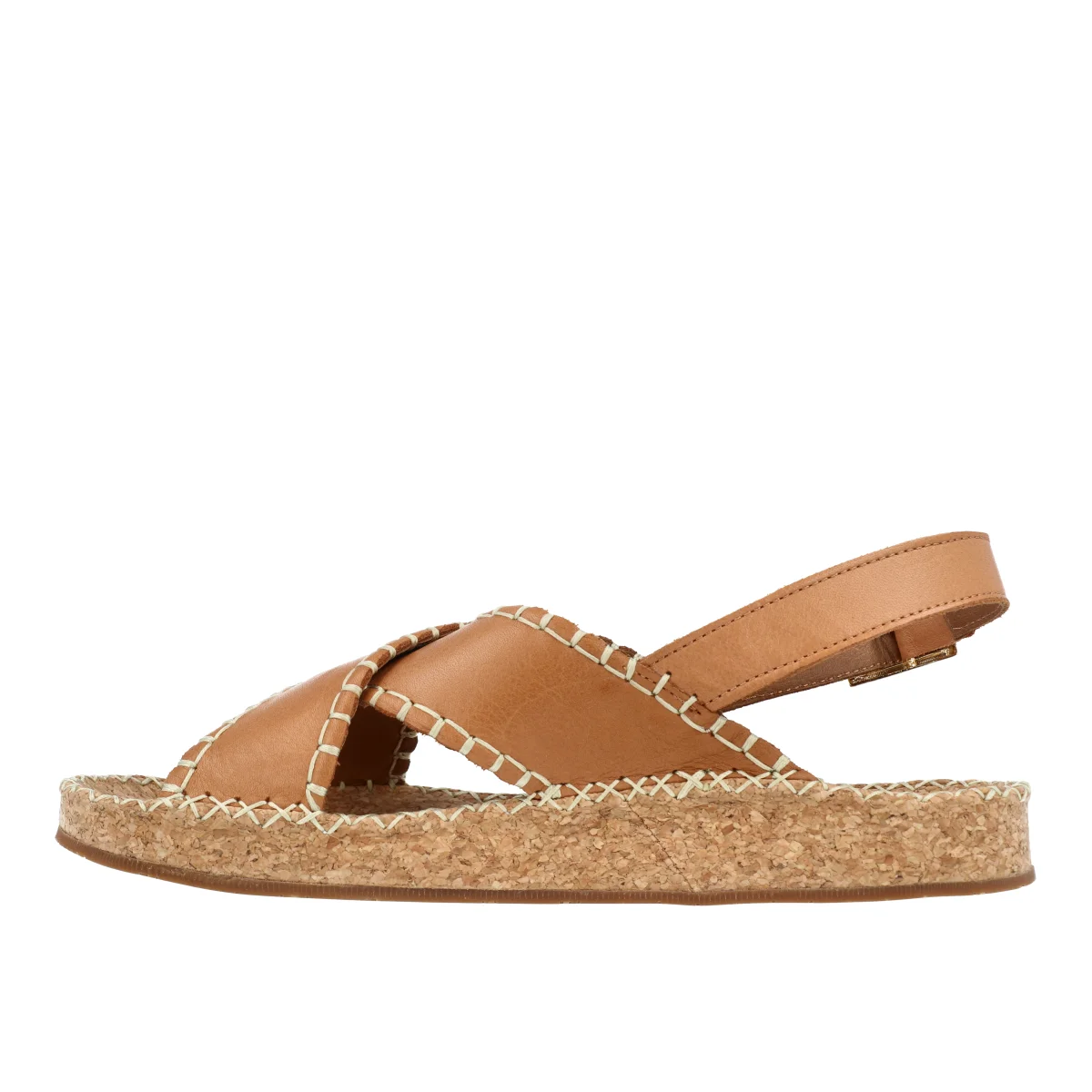 SANDAŁY LA STRADA 01111 COCONUT - obrazek 6