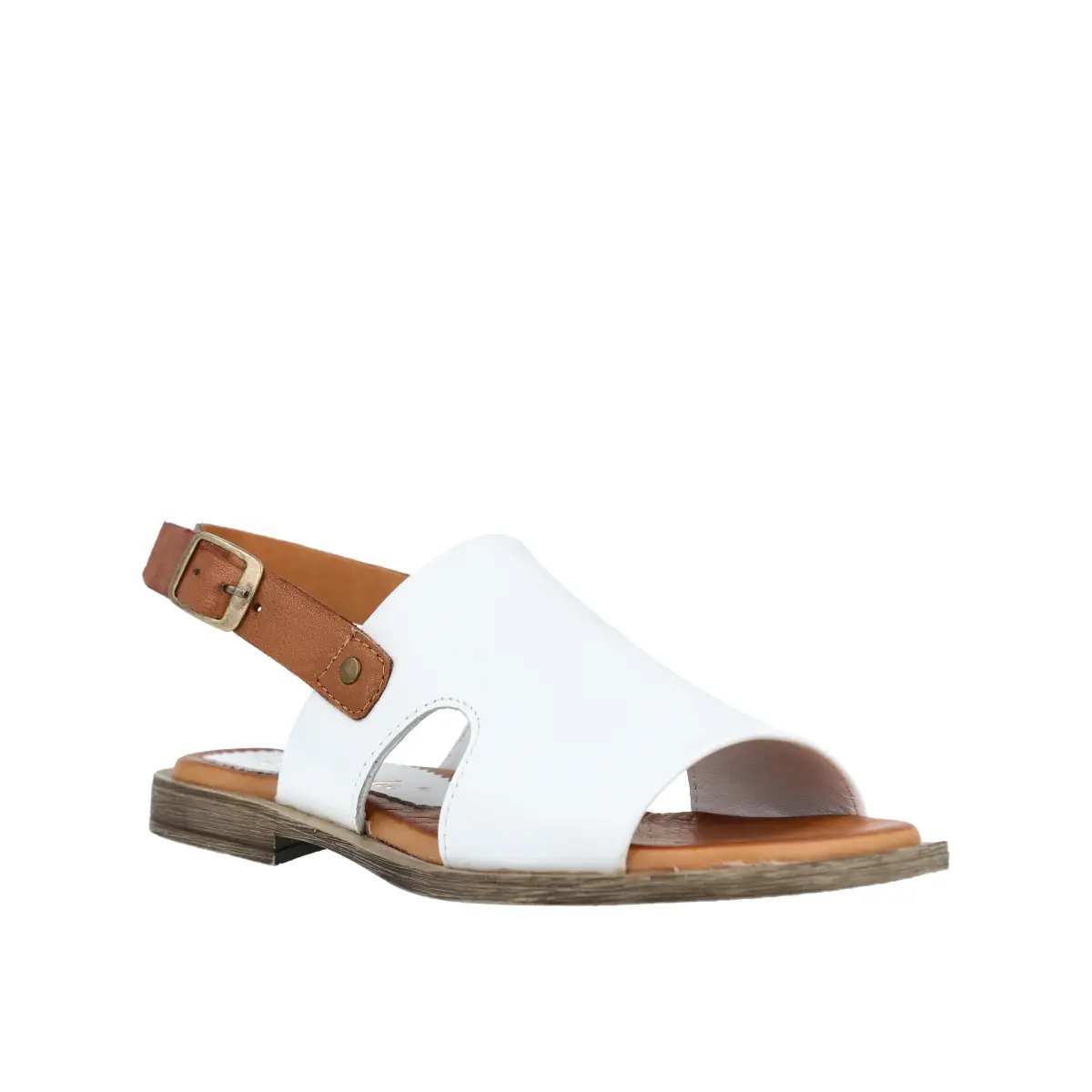 SANDAŁY LA STRADA 26Y11827 WHITE - obrazek 4