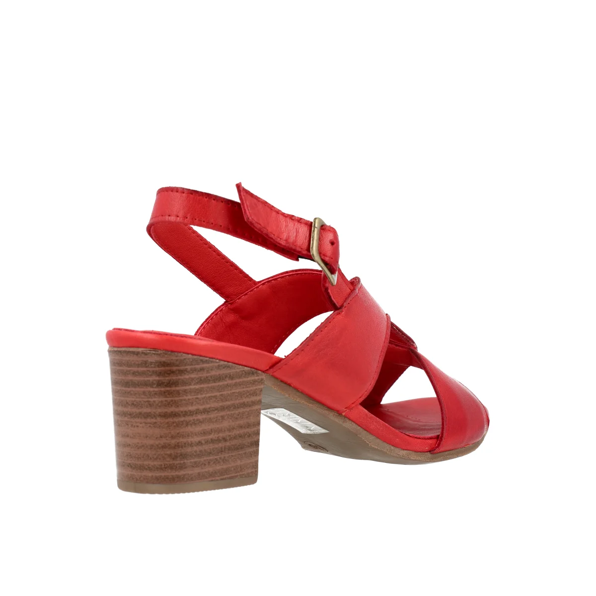 SANDAŁY LA STRADA 26Y12501 RED - obrazek 9