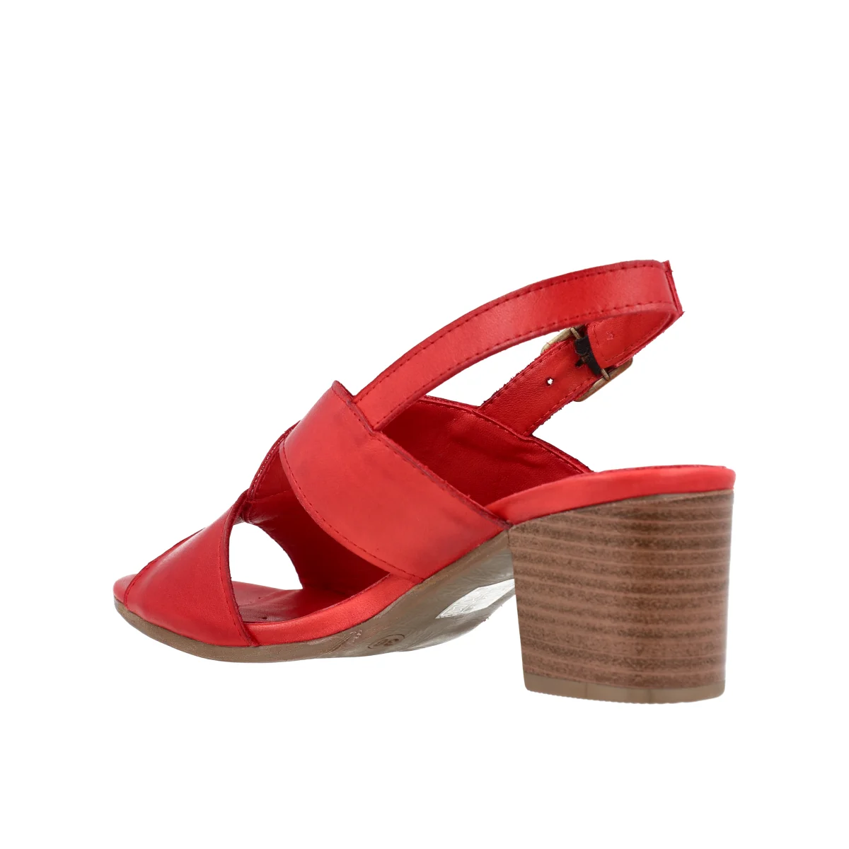 SANDAŁY LA STRADA 26Y12501 RED - obrazek 7