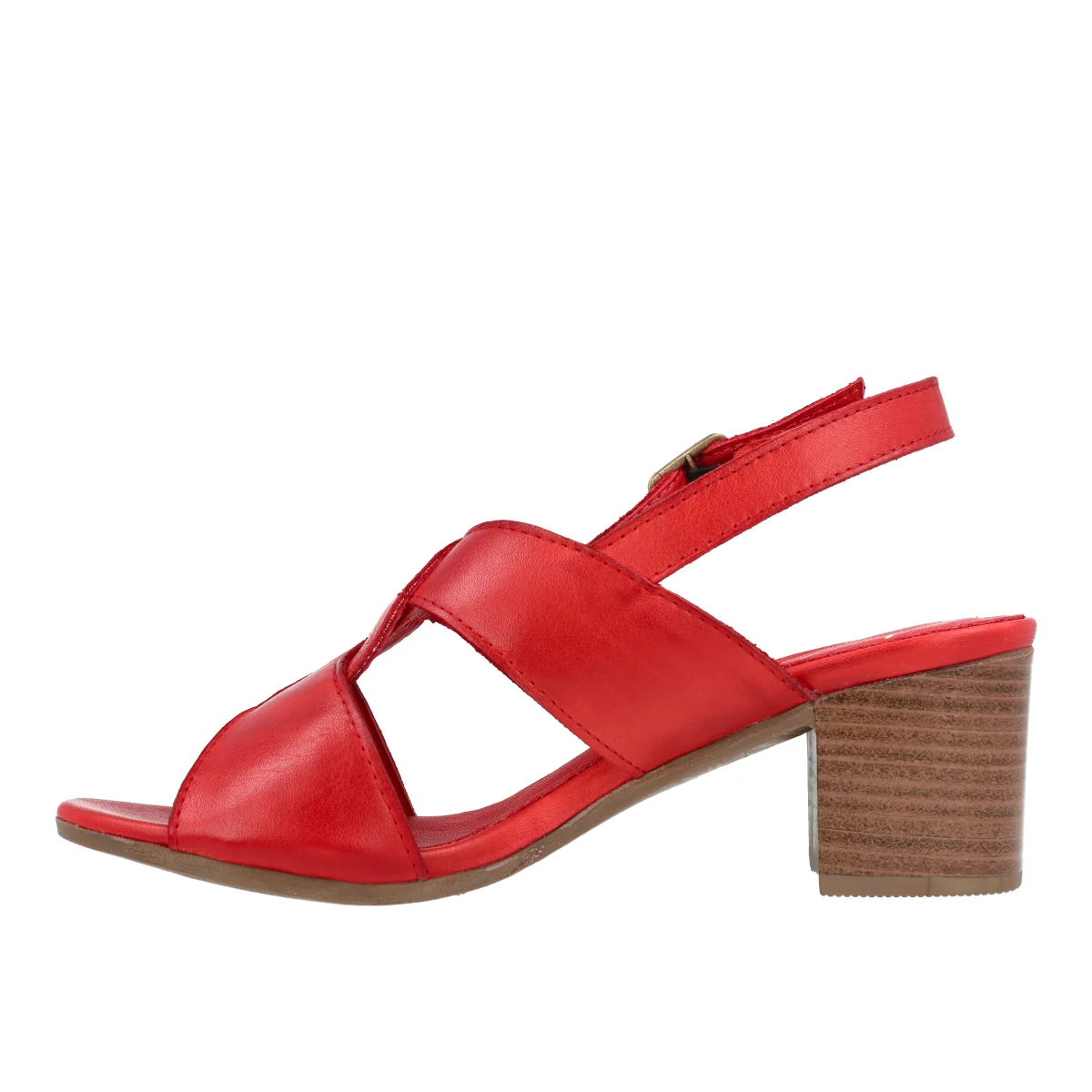 SANDAŁY LA STRADA 26Y12501 RED - obrazek 6