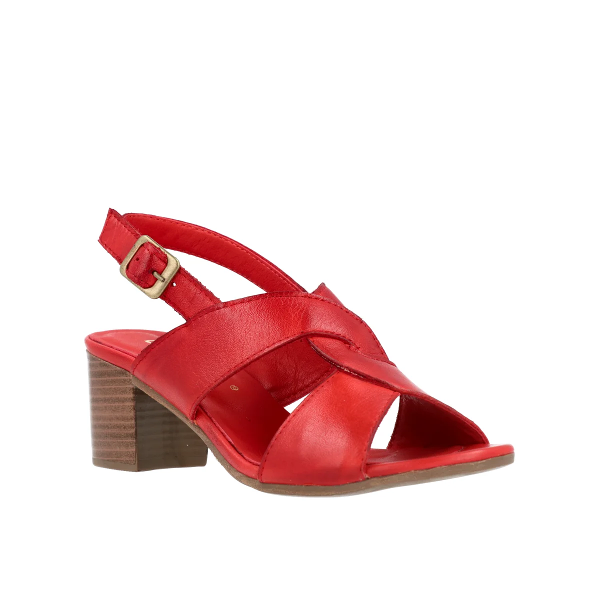 SANDAŁY LA STRADA 26Y12501 RED - obrazek 4