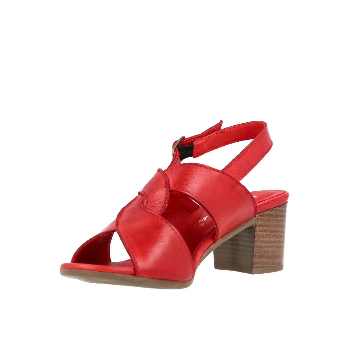 SANDAŁY LA STRADA 26Y12501 RED - obrazek 3