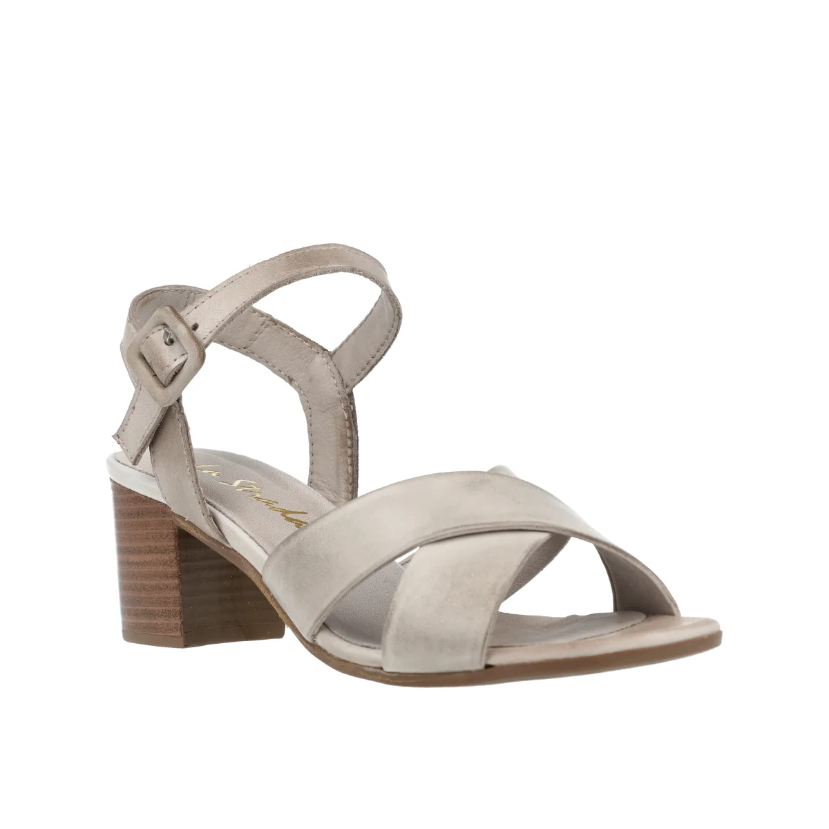 SANDAŁY LA STRADA 26Y12504 GREY - obrazek 4