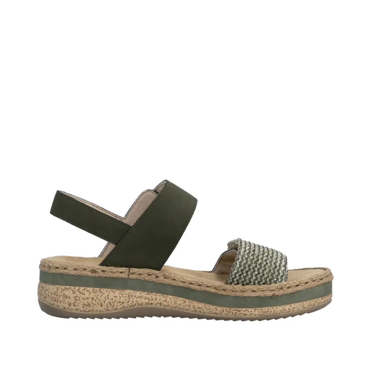 SANDAŁY RIEKER V0951/54 GRUN - obrazek 10