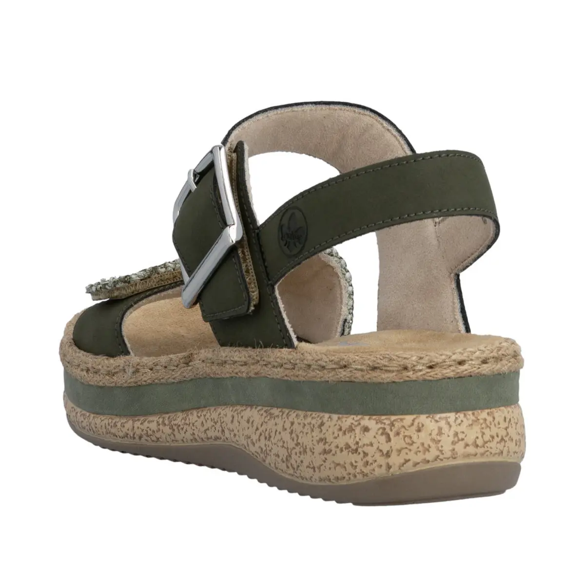 SANDAŁY RIEKER V0951/54 GRUN - obrazek 9