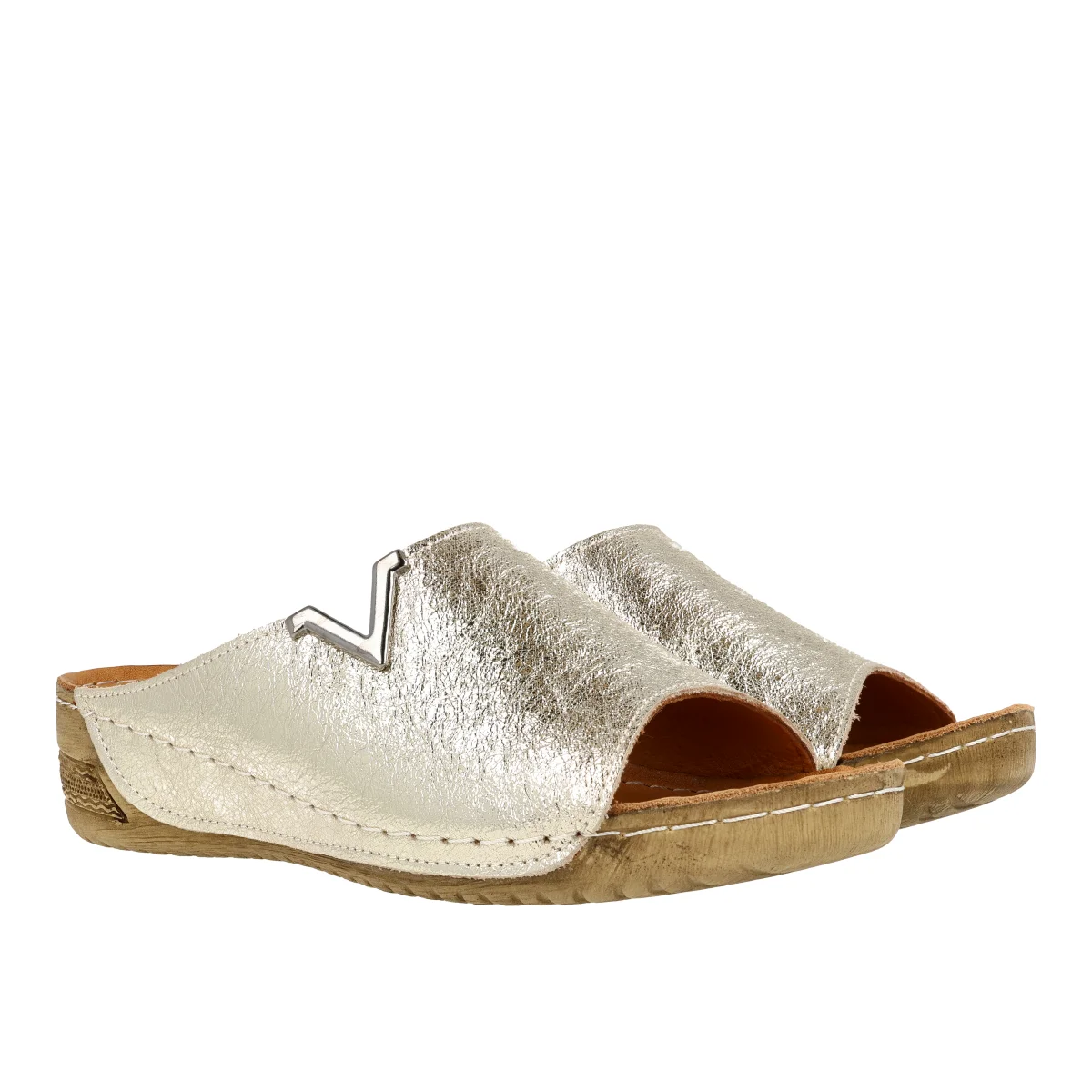 KLAPKI LA STRADA 211 GOLD - obrazek 2