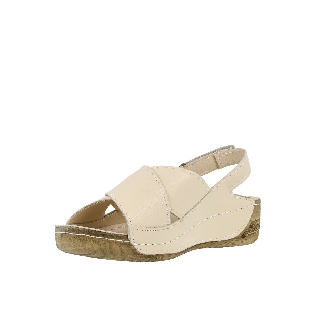 SANDAŁY LA STRADA 311 BEIGE - obrazek 4