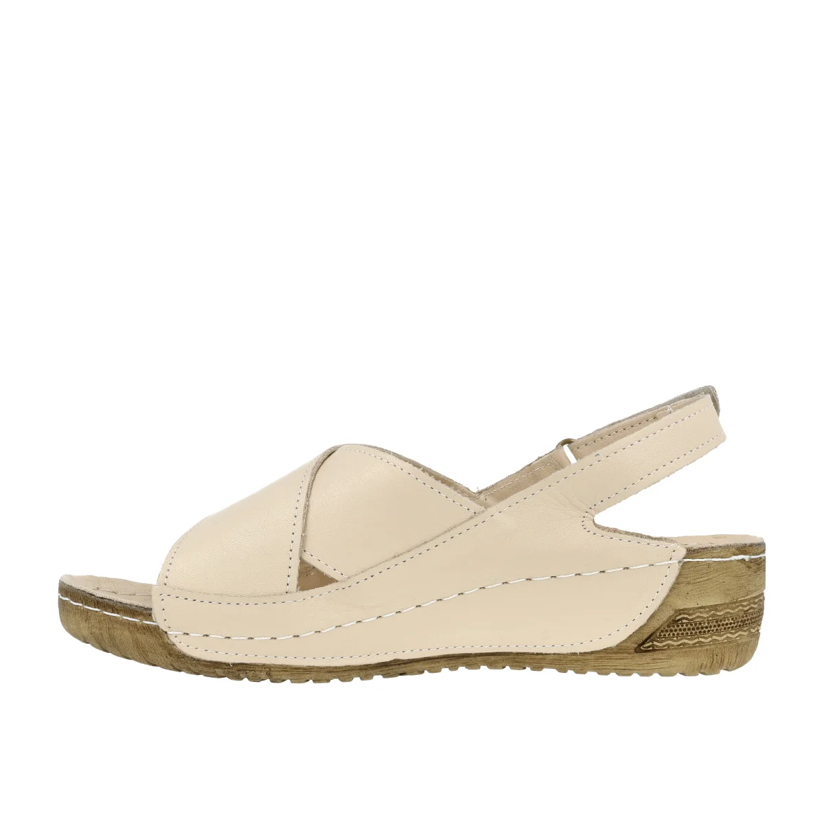 SANDAŁY LA STRADA 311 BEIGE - obrazek 5