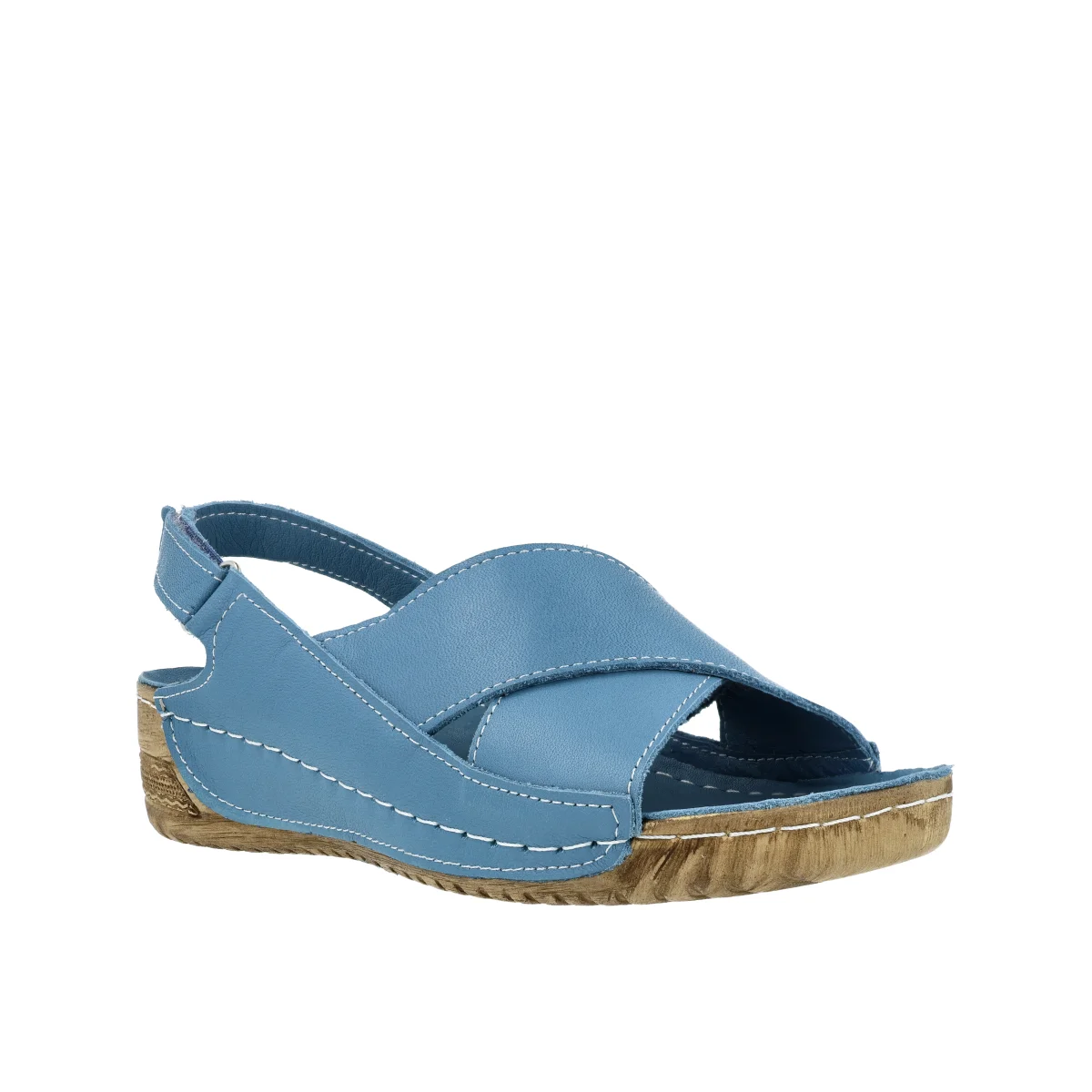 SANDAŁY LA STRADA 311 JEANS - obrazek 9