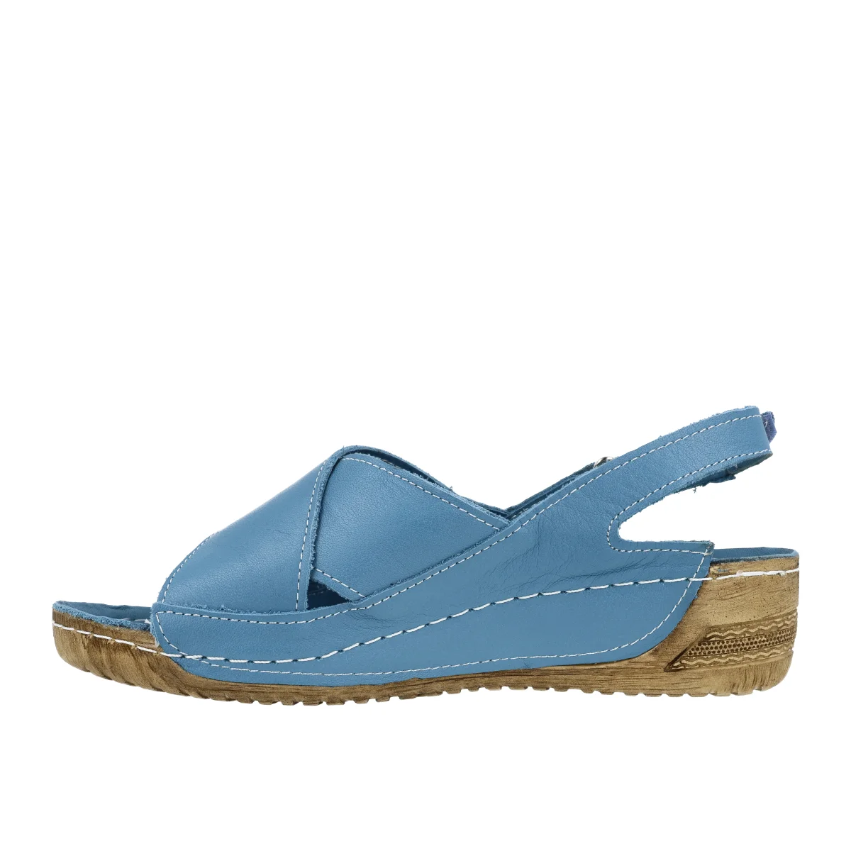 SANDAŁY LA STRADA 311 JEANS - obrazek 6