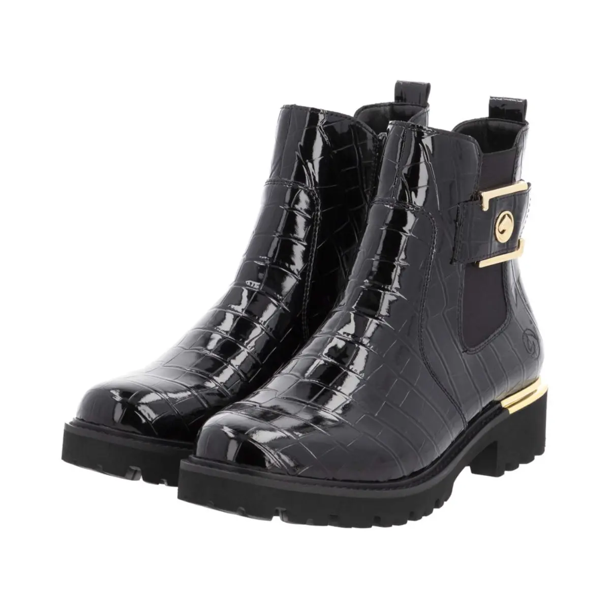 BOTKI REMONTE D8684/03 SCHWARZ - obrazek 4