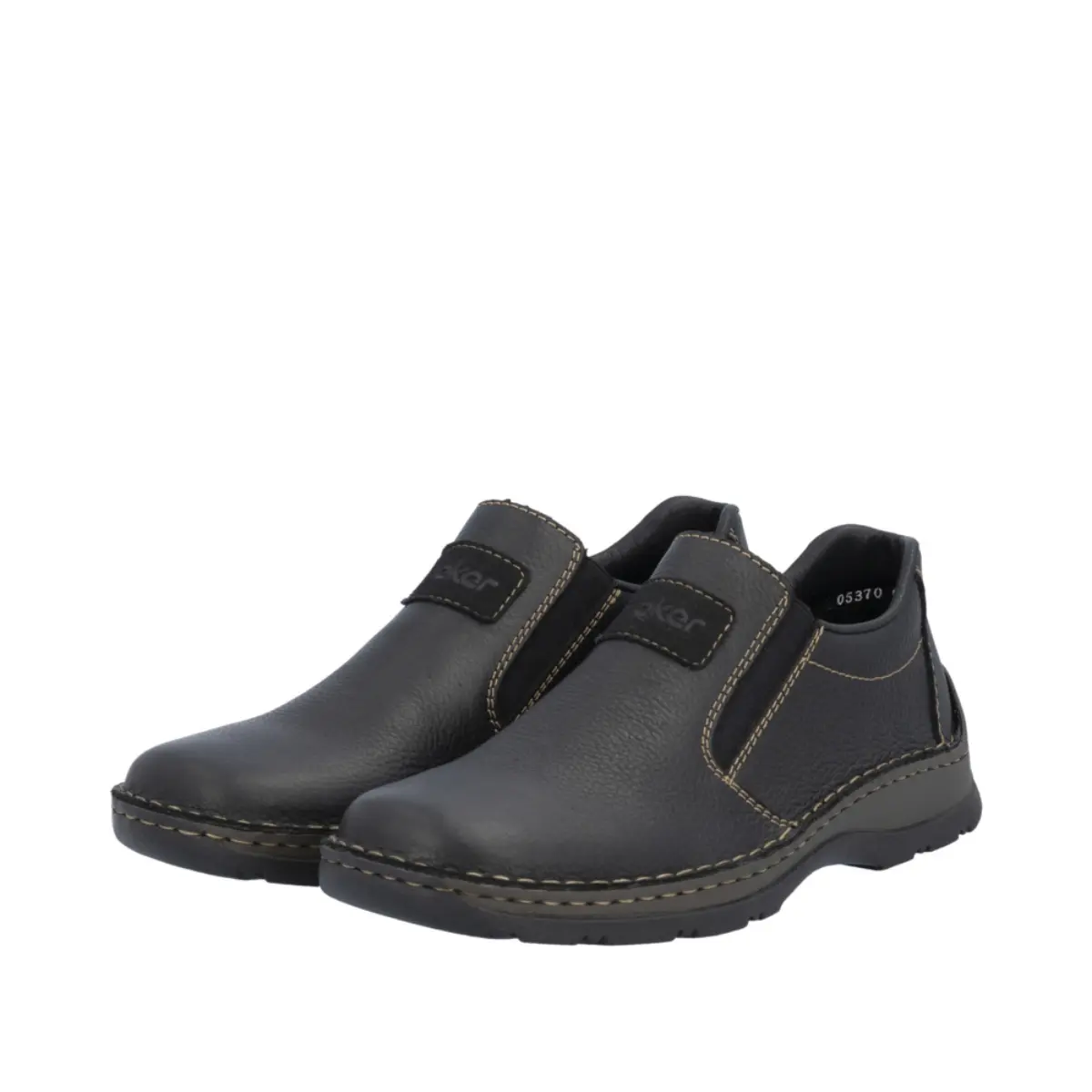 MOKASYNY RIEKER 05370/00 SCHWARZ - obrazek 4