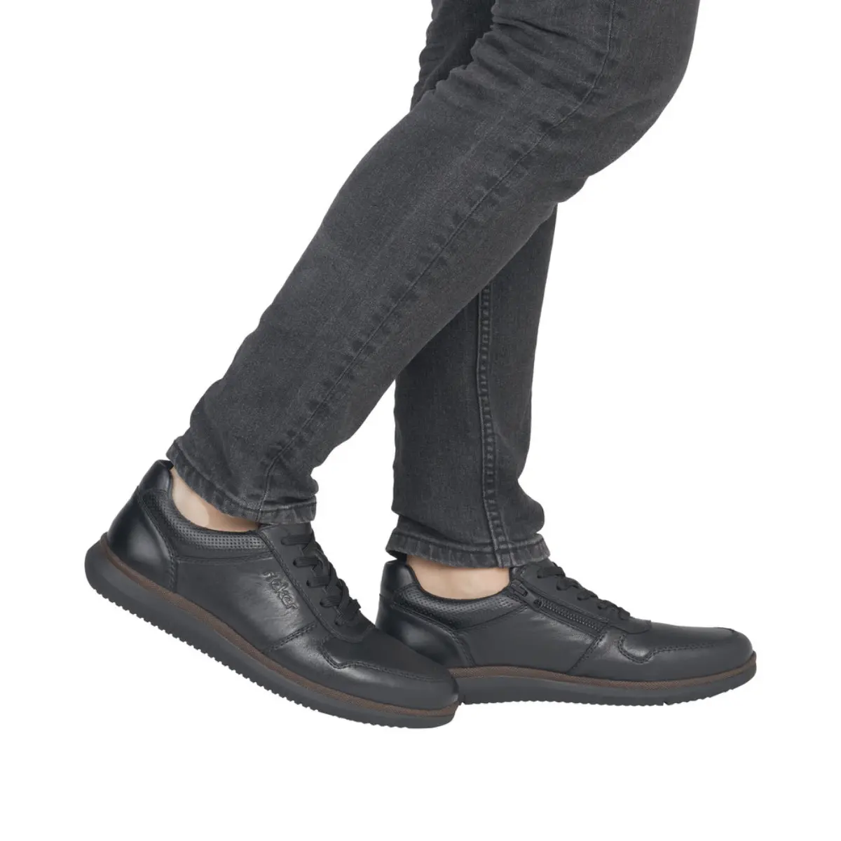PÓŁBUTY RIEKER 10407/00 SCHWARZ - obrazek 2