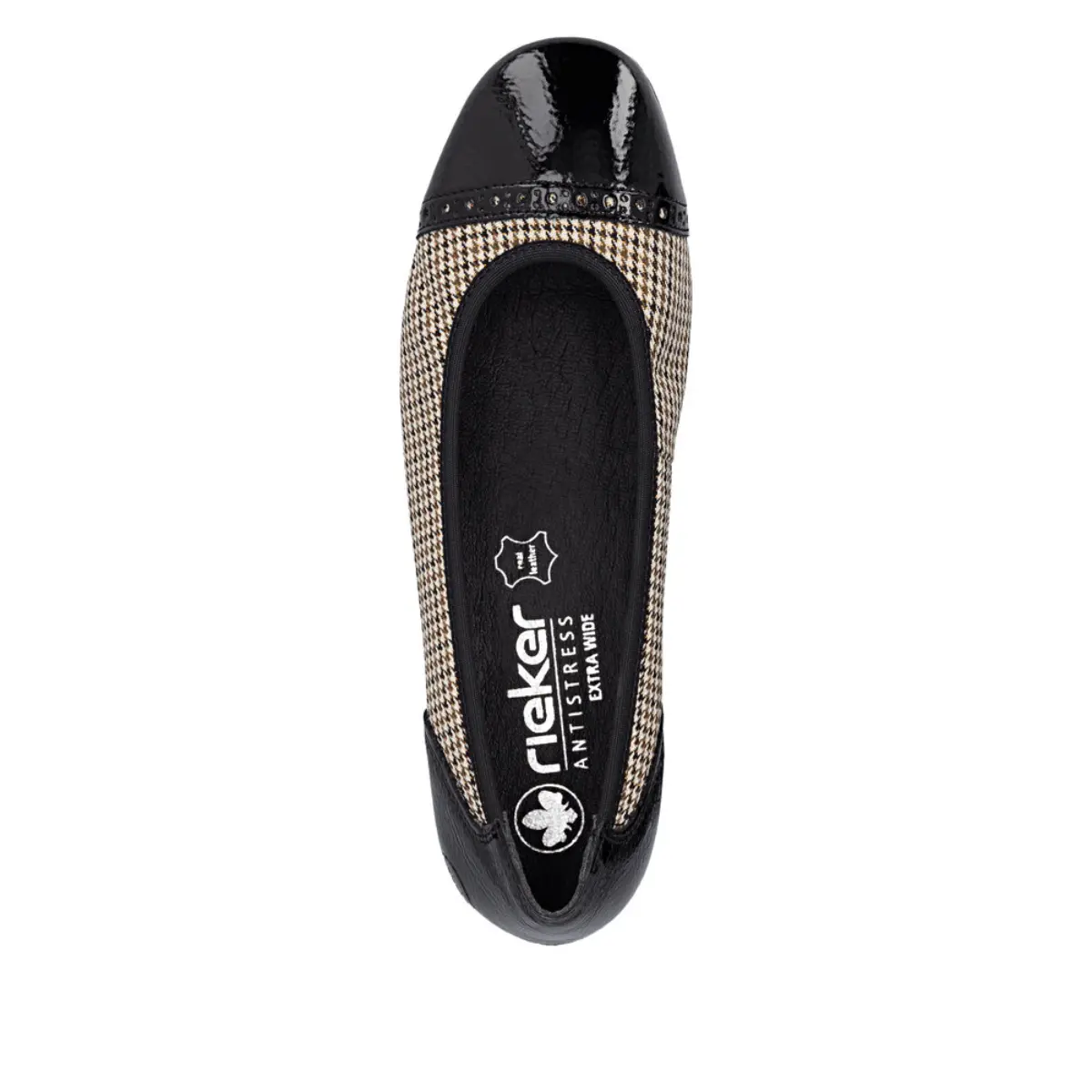 CZÓŁENKA RIEKER 43450/60 BEIGE - obrazek 8