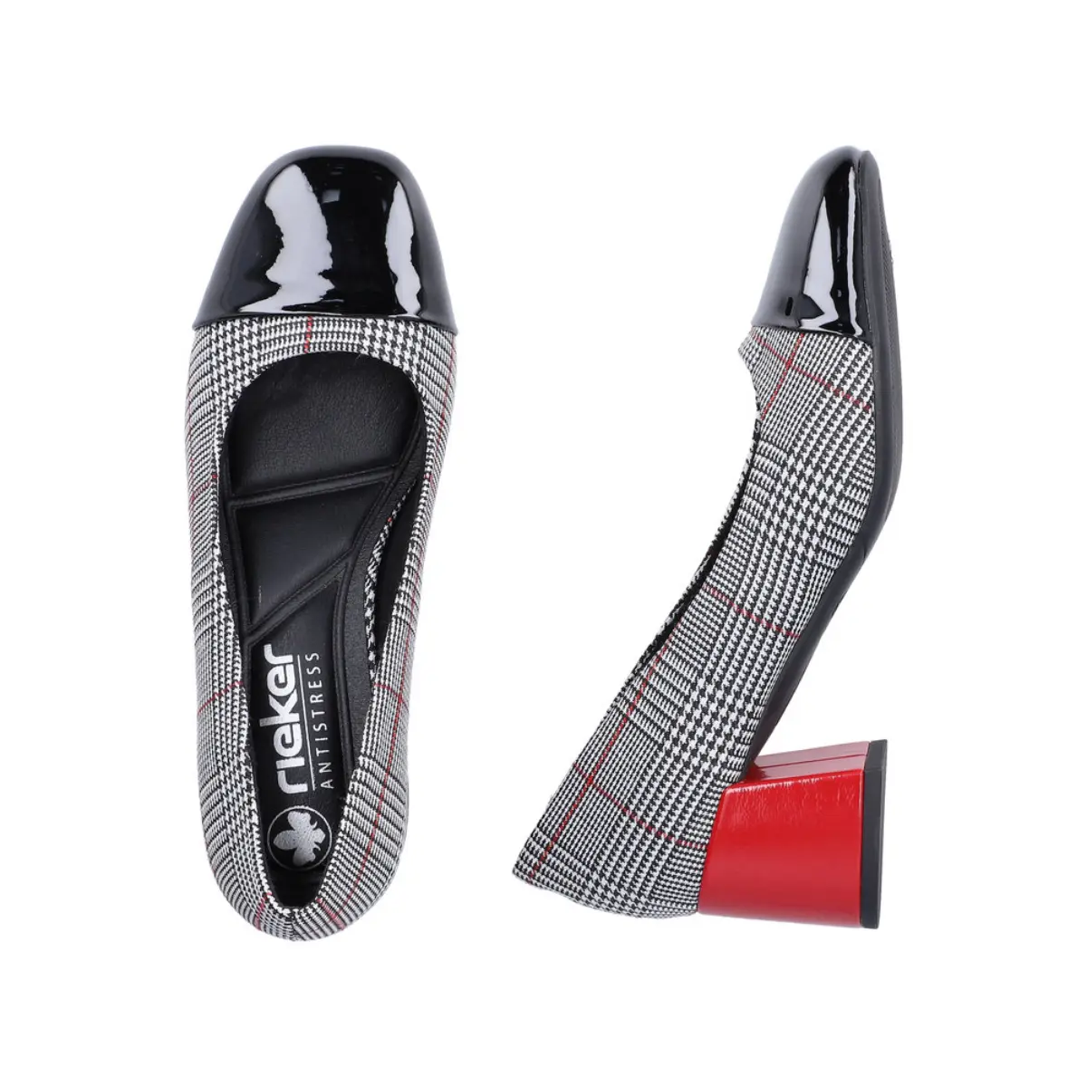 CZÓŁENKA RIEKER 44760/90 MULTI - obrazek 6