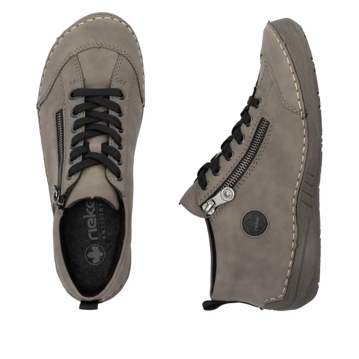 PÓŁBUTY RIEKER 52514/42 GRAU - obrazek 3