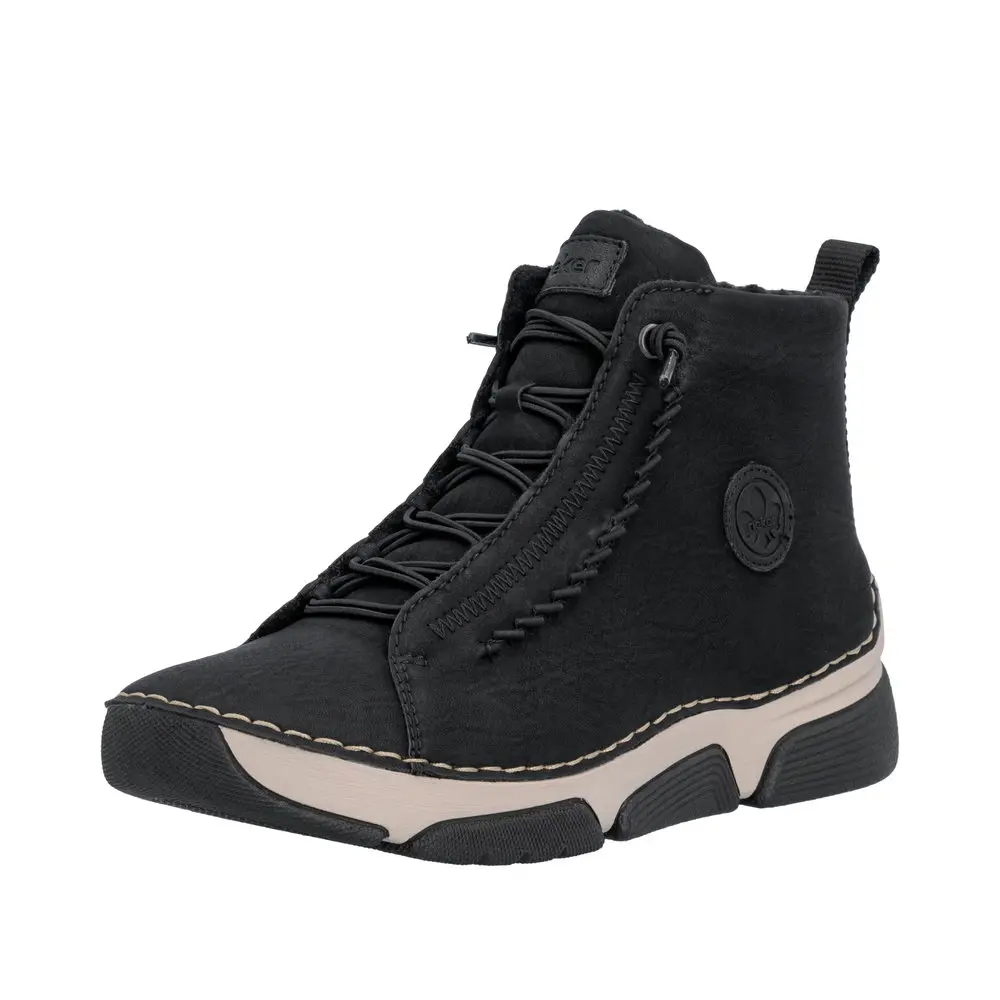 TRZEWIKI RIEKER 45912/00 SCHWARZ - obrazek 12