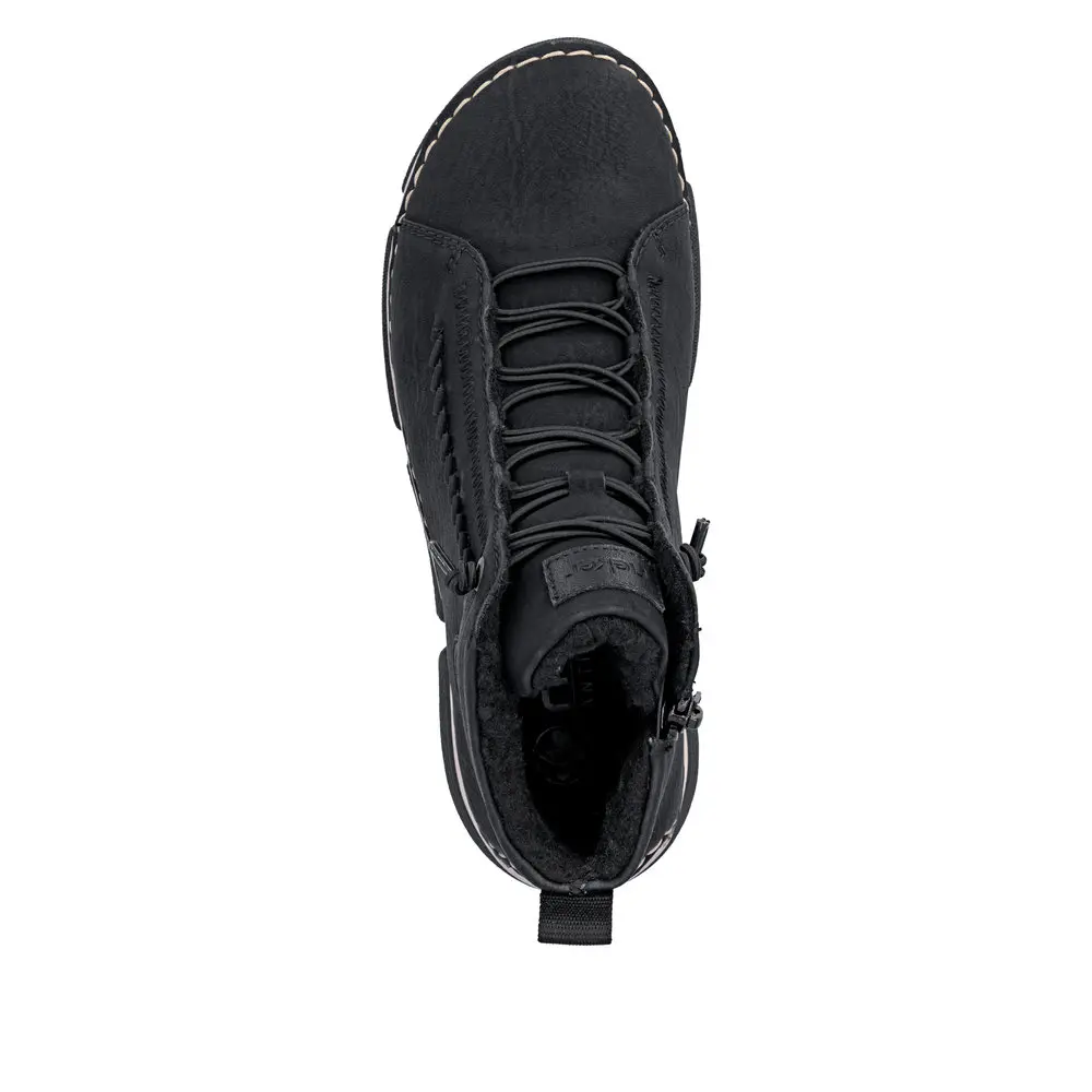 TRZEWIKI RIEKER 45912/00 SCHWARZ - obrazek 10