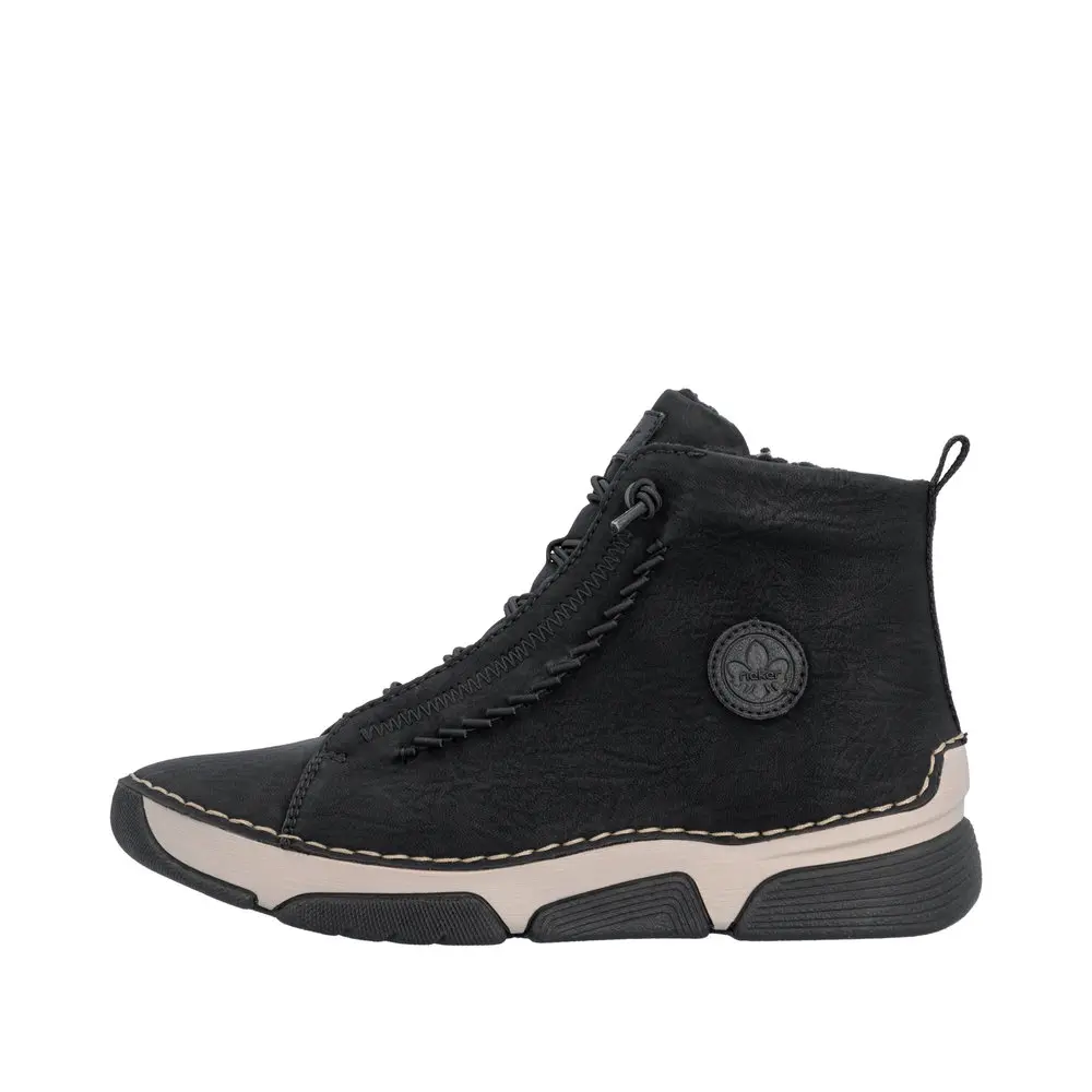 TRZEWIKI RIEKER 45912/00 SCHWARZ - obrazek 9
