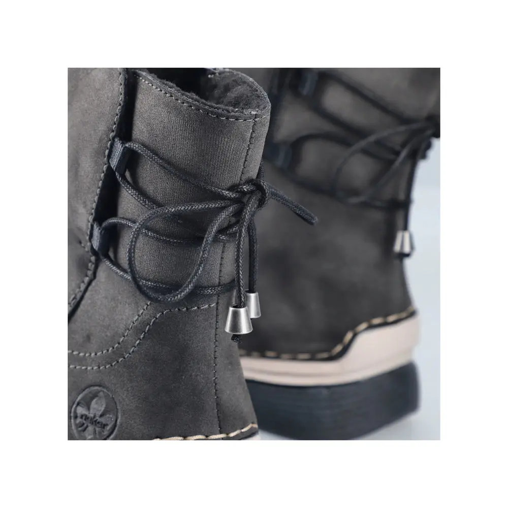 BOTKI RIEKER 45990/45 GRAU - obrazek 2