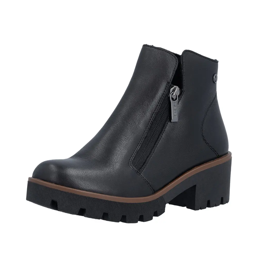 BOTKI RIEKER 79254/00 SCHWARZ - obrazek 11