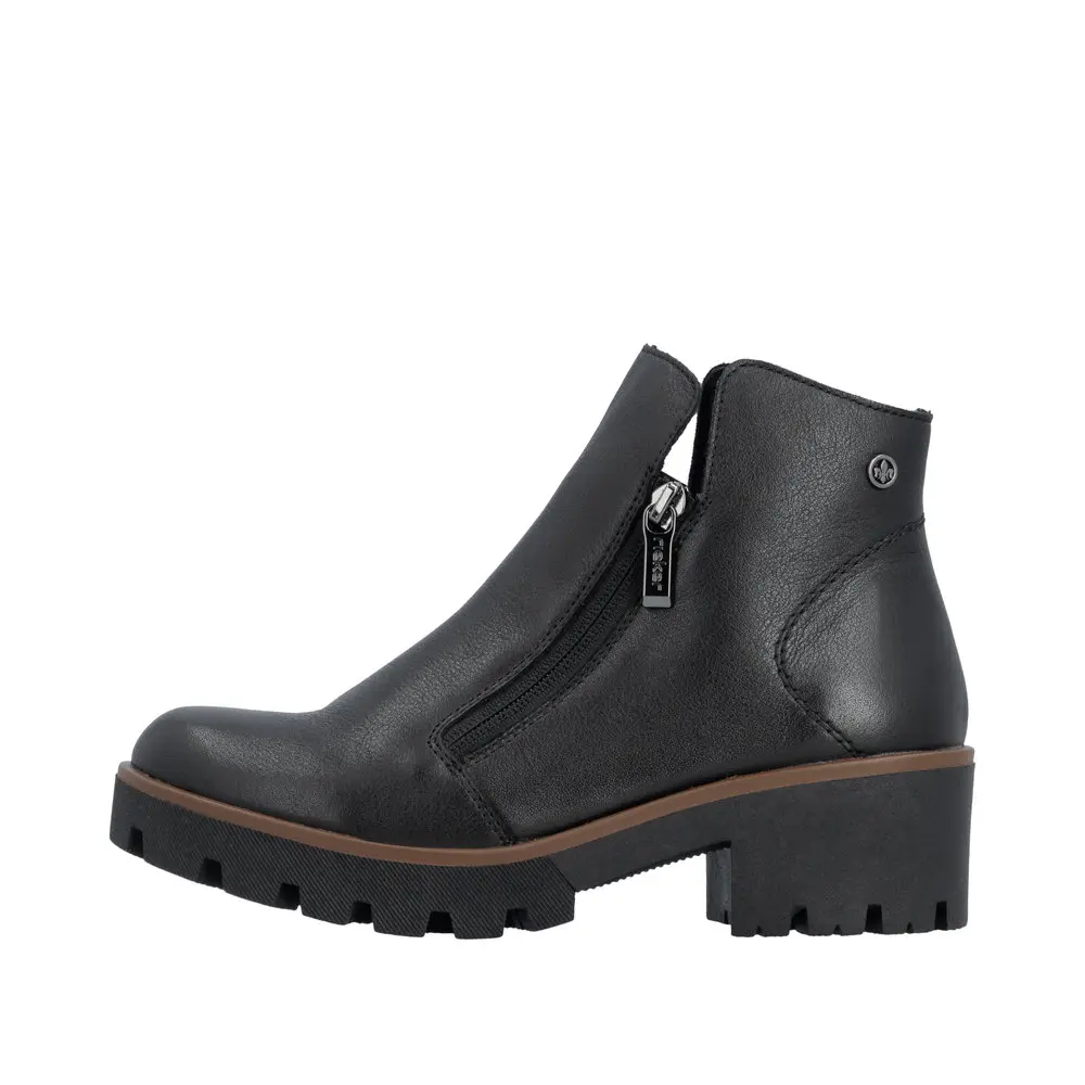 BOTKI RIEKER 79254/00 SCHWARZ - obrazek 7