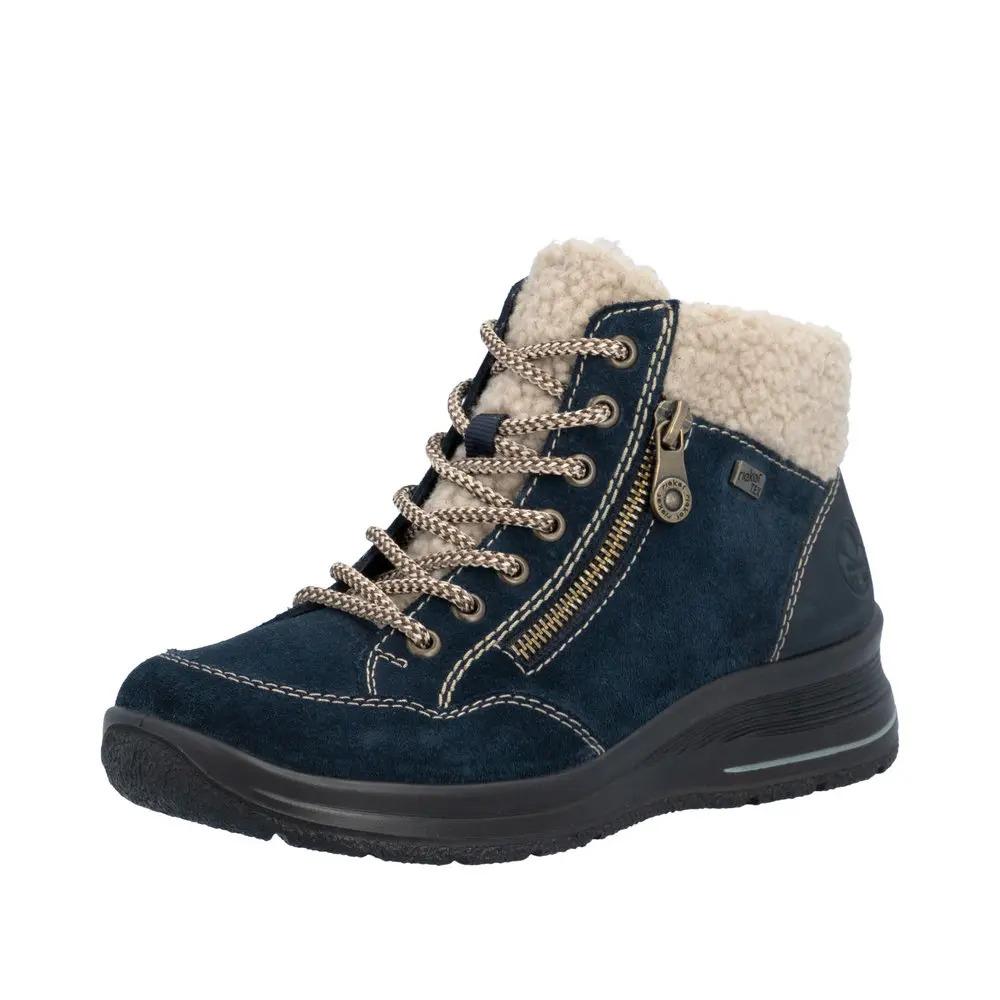 TRZEWIKI RIEKER L7701/14 BLAU - obrazek 10