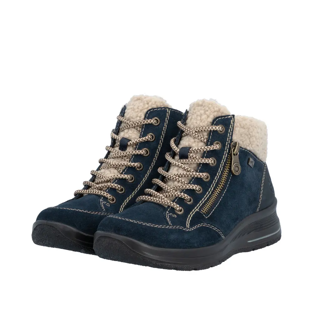 TRZEWIKI RIEKER L7701/14 BLAU - obrazek 3