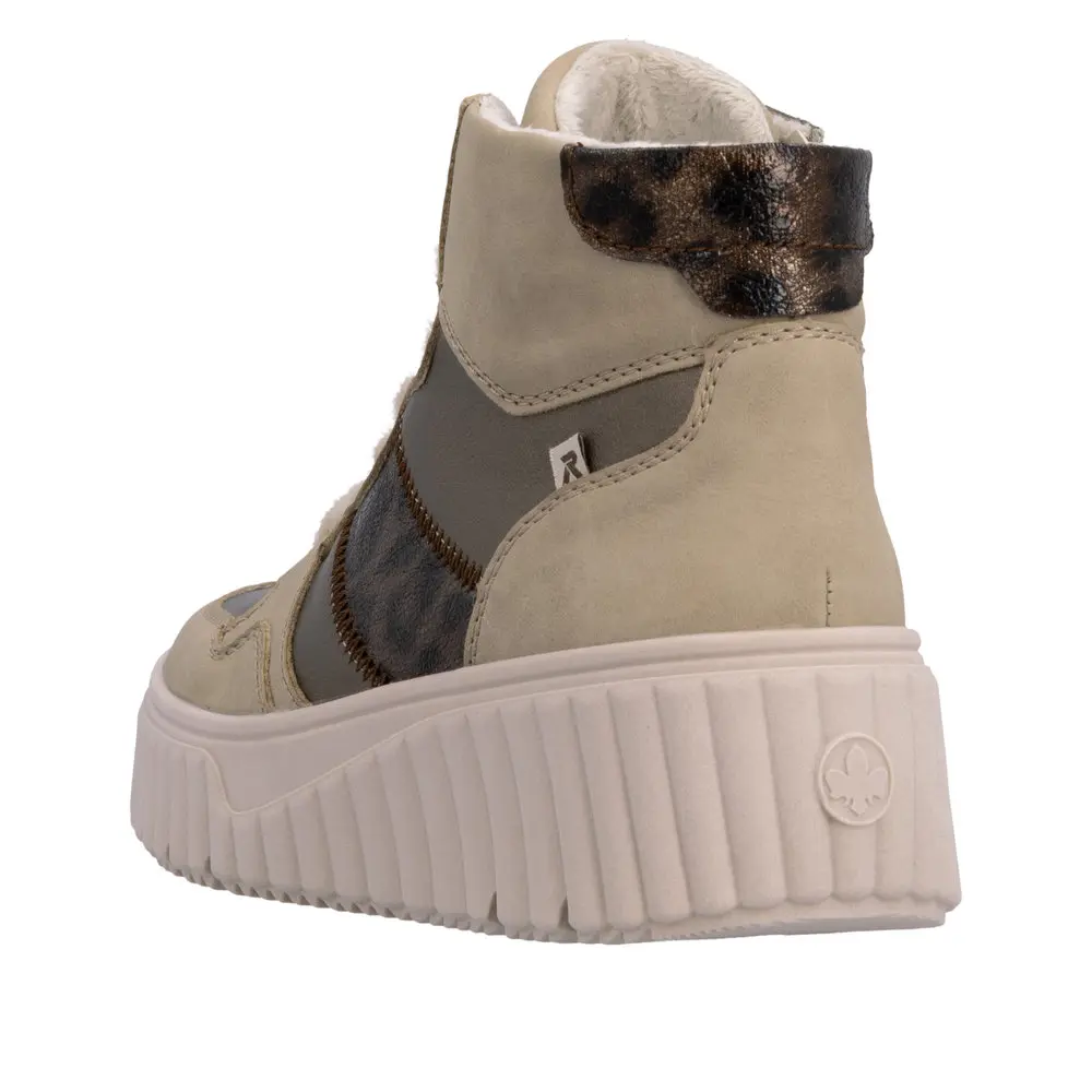 TRZEWIKI RIEKER N2508/60 BEIGE - obrazek 9