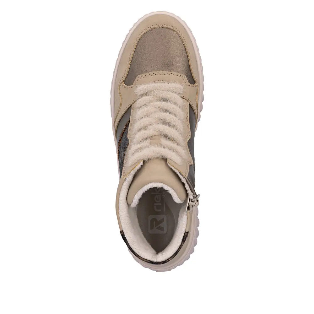 TRZEWIKI RIEKER N2508/60 BEIGE - obrazek 8