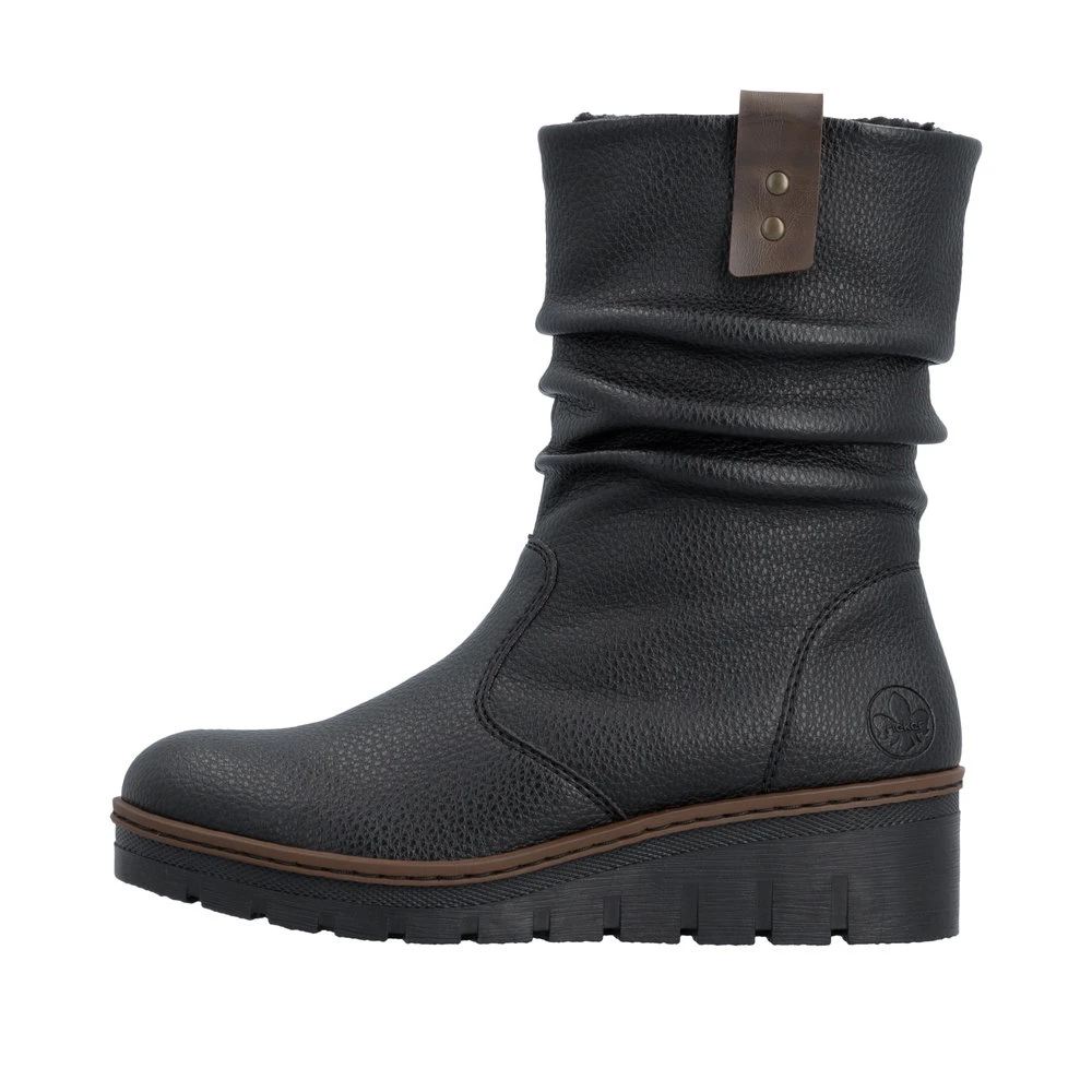 BOTKI RIEKER X9155/00 SCHWARZ - obrazek 7
