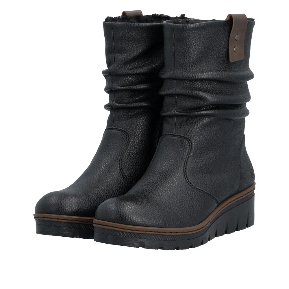 BOTKI RIEKER X9155/00 SCHWARZ - obrazek 4