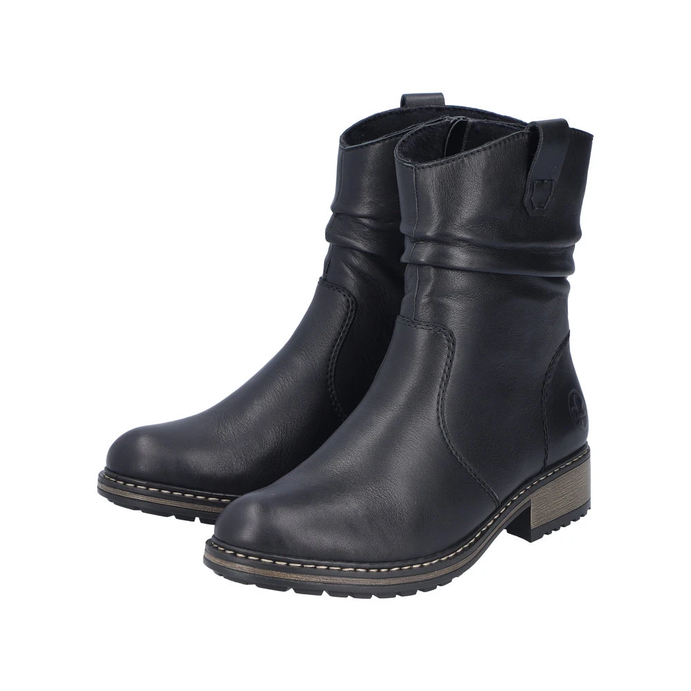 BOTKI RIEKER Z6883/00 SCHWARZ - obrazek 4