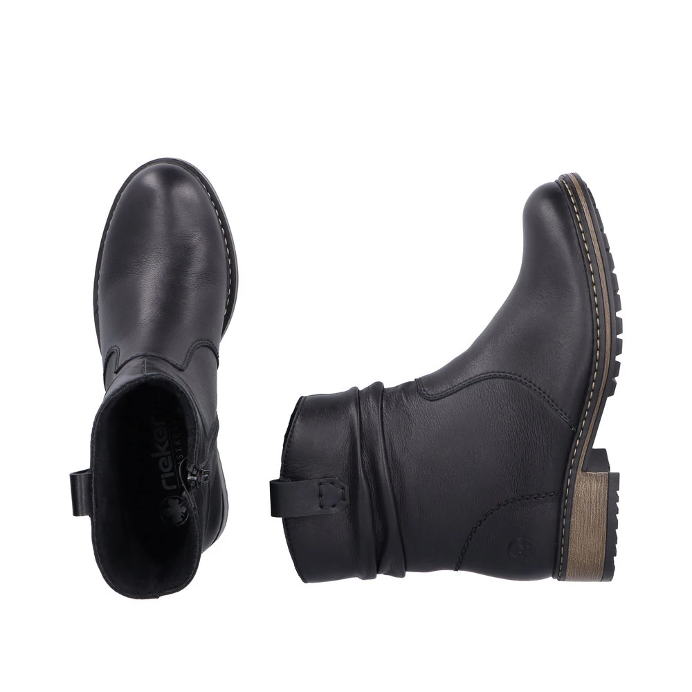 BOTKI RIEKER Z6883/00 SCHWARZ - obrazek 3