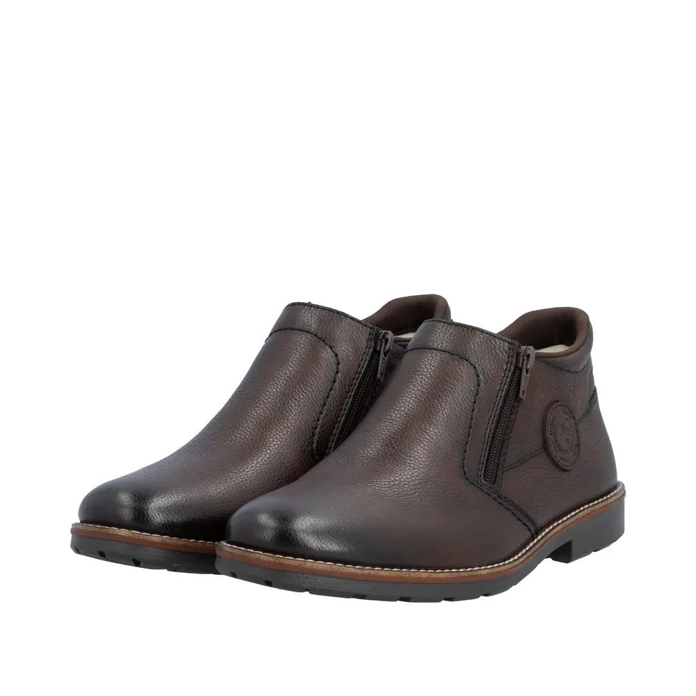 BOTKI RIEKER 15399/25 BROWN - obrazek 4