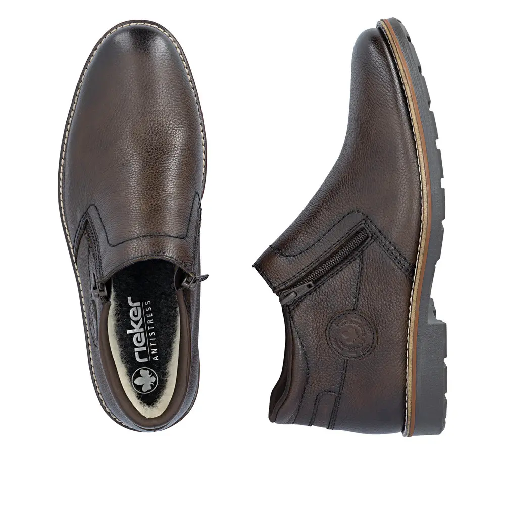 BOTKI RIEKER 15399/25 BROWN - obrazek 3