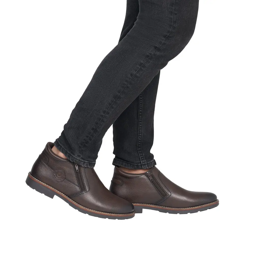 BOTKI RIEKER 15399/25 BROWN - obrazek 2