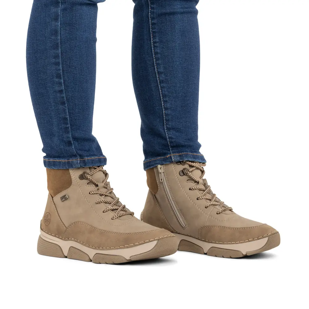 TRZEWIKI RIEKER 45956/64 BEIGE - obrazek 5