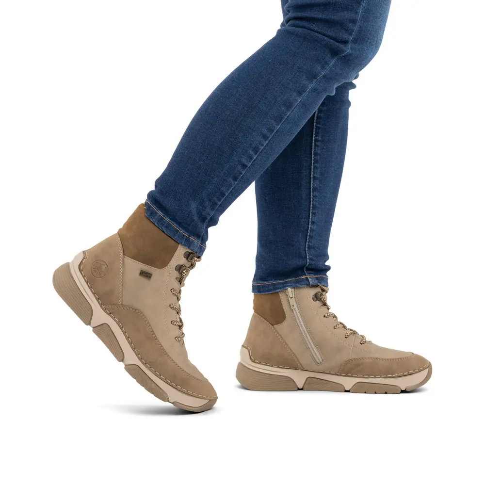 TRZEWIKI RIEKER 45956/64 BEIGE - obrazek 4