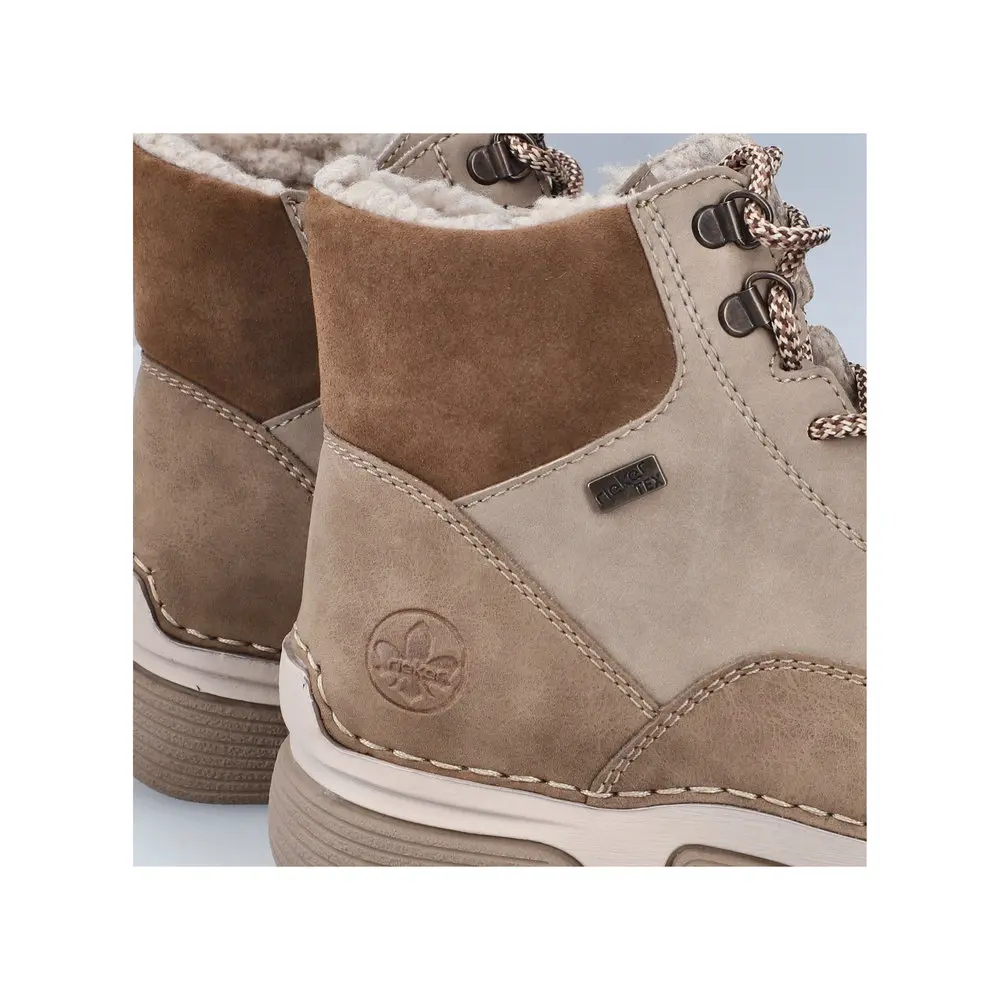 TRZEWIKI RIEKER 45956/64 BEIGE - obrazek 2