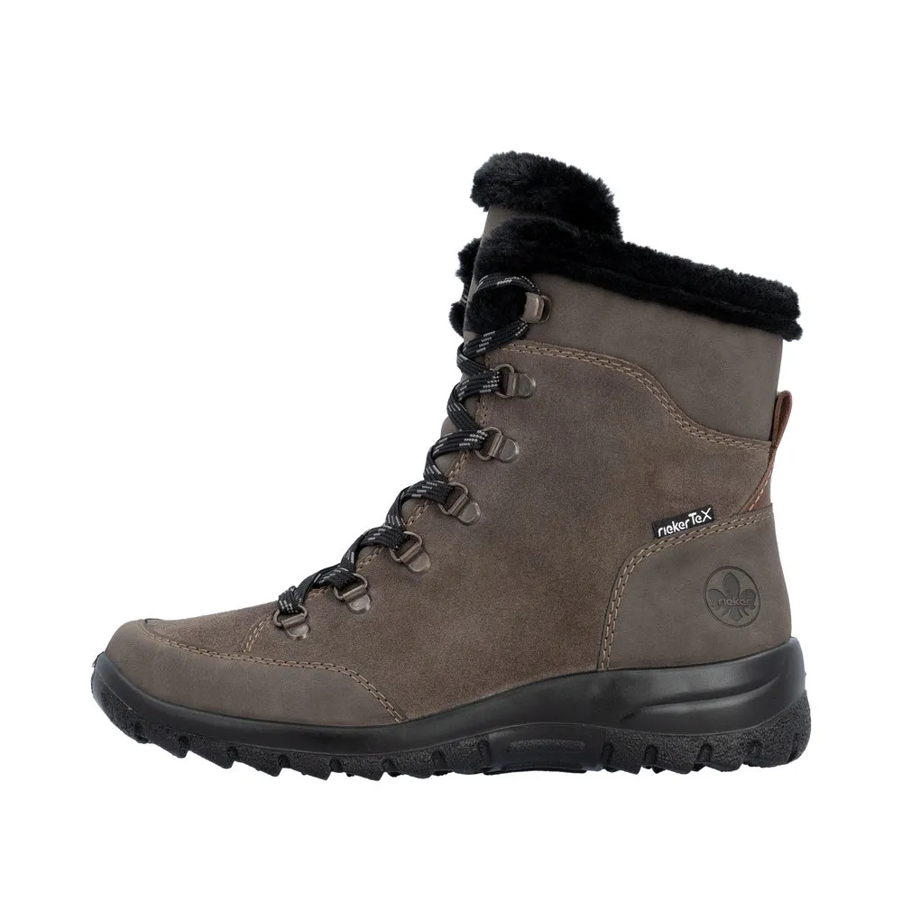TRZEWIKI RIEKER L7168/45 GRAU - obrazek 7