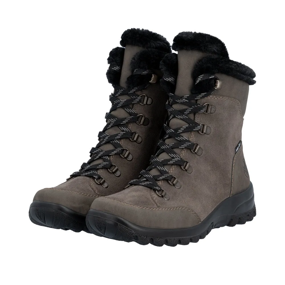 TRZEWIKI RIEKER L7168/45 GRAU - obrazek 4