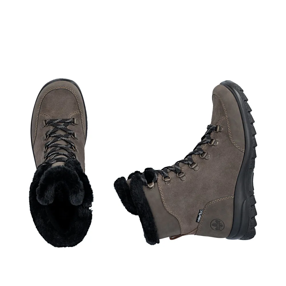 TRZEWIKI RIEKER L7168/45 GRAU - obrazek 3