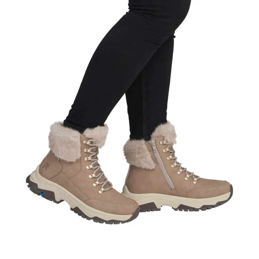 TRZEWIKI RIEKER Z3971/20 BEIGE - obrazek 2