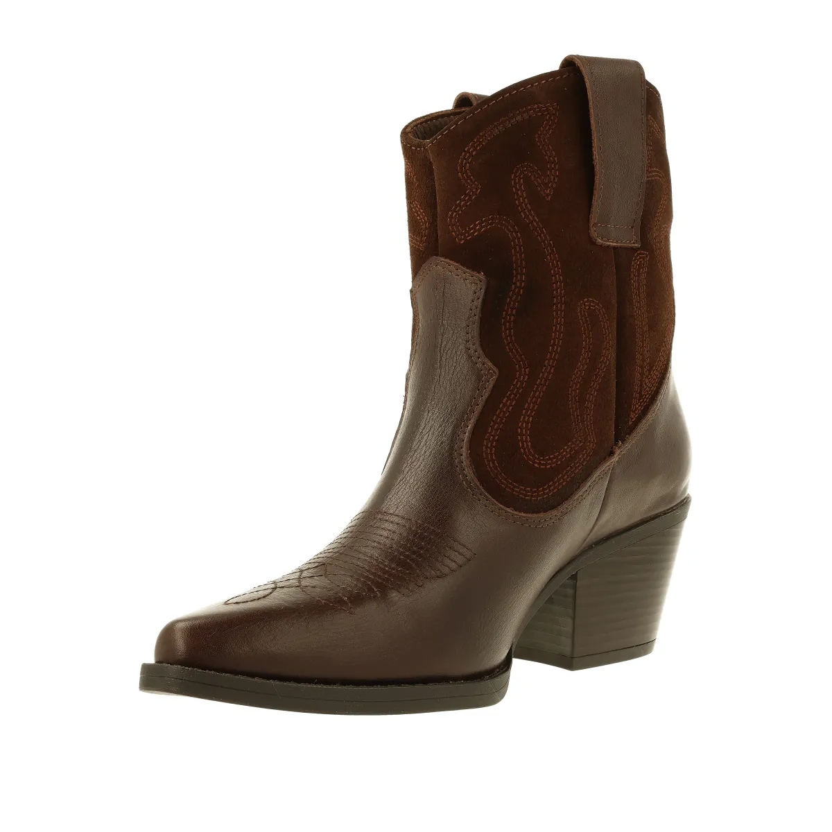 BOTKI LA STRADA 8589 BROWN - obrazek 5