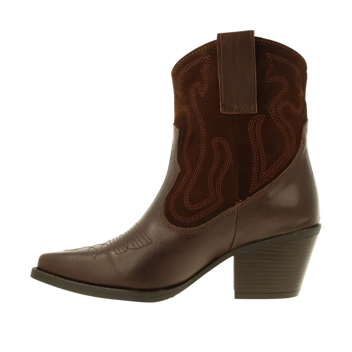 BOTKI LA STRADA 8589 BROWN - obrazek 4