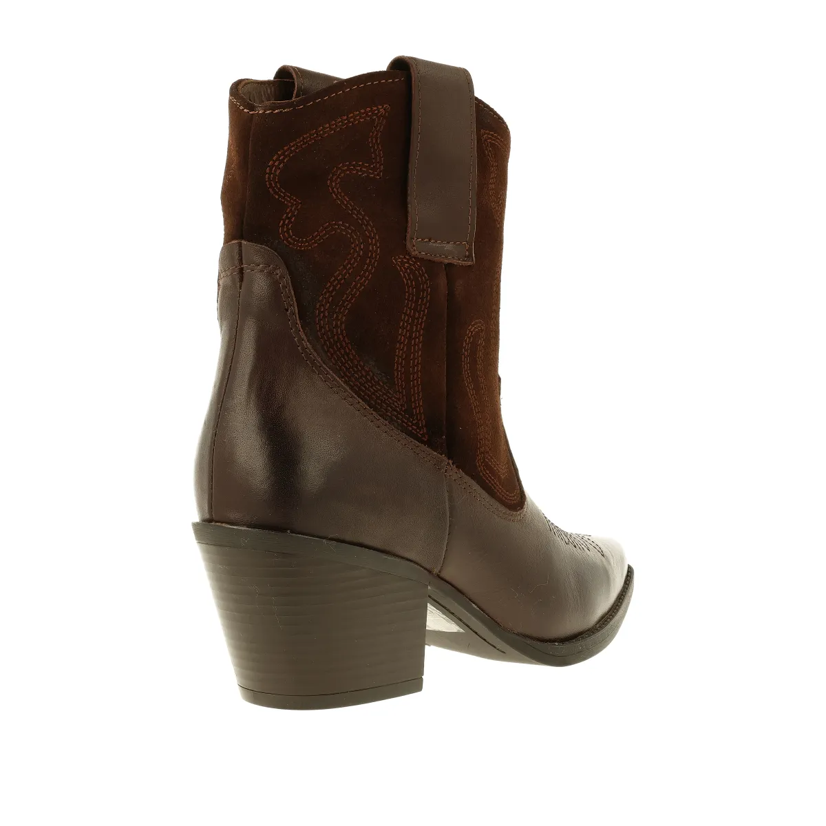 BOTKI LA STRADA 8589 BROWN - obrazek 2